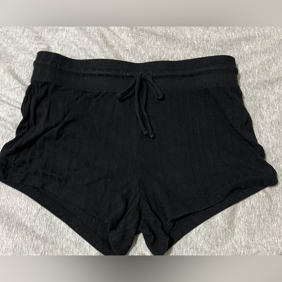 Lucky Brand Adjustable Ribbed Knit Shorts - Picture 1 of 2